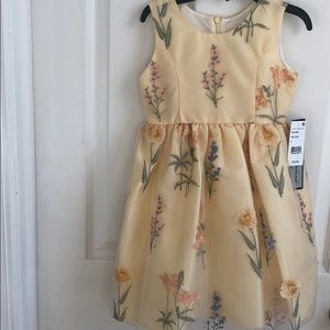 Jayne Copland Embroidered Flowers Toddler Summer Dress